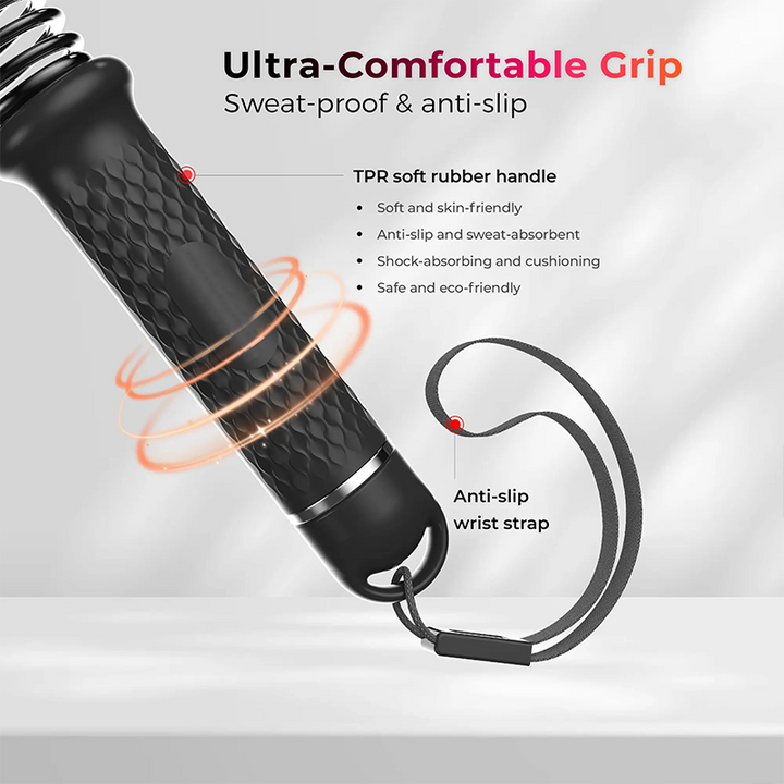 Home Spring Cordless Battle Rope For Fitness Training