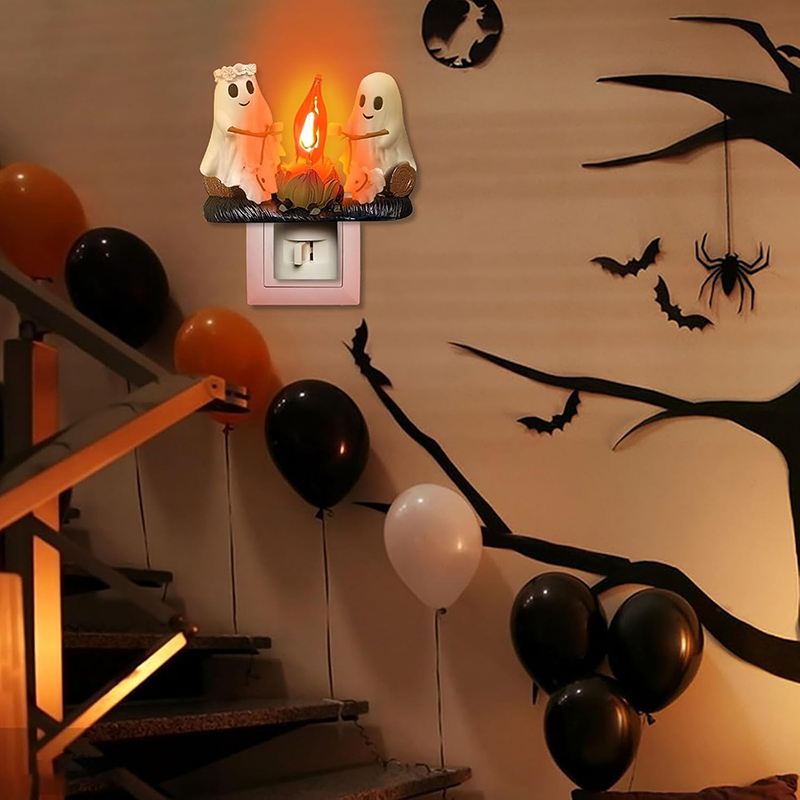 Ghost Campfire Night Light