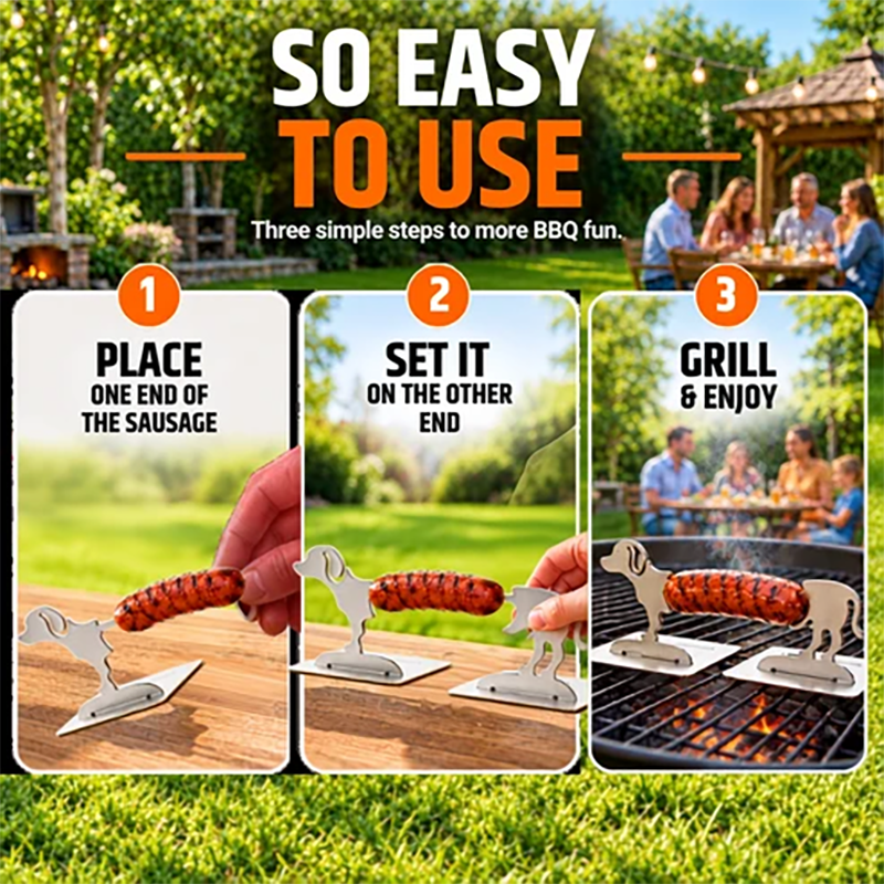 Picnic Party Hot Dog Grilling Holder