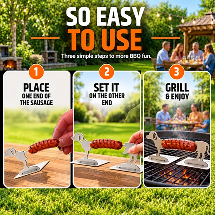 Picnic Party Hot Dog Grilling Holder