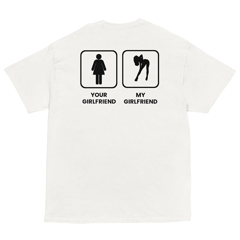 Your Girlfriend vs. My Girlfriend — Short-Sleeve T-Shirt