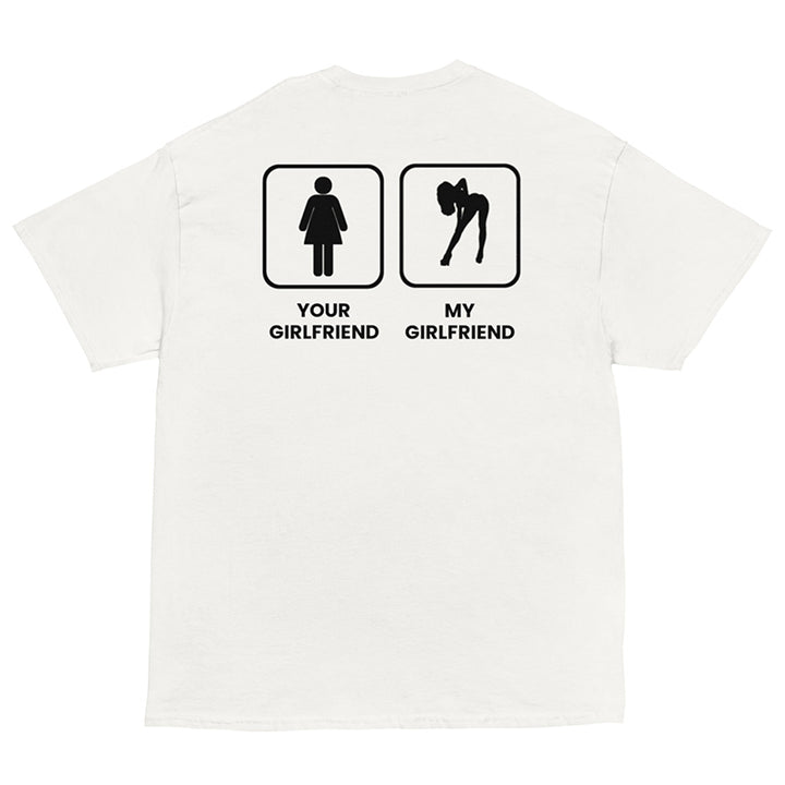 Your Girlfriend vs. My Girlfriend — Short-Sleeve T-Shirt