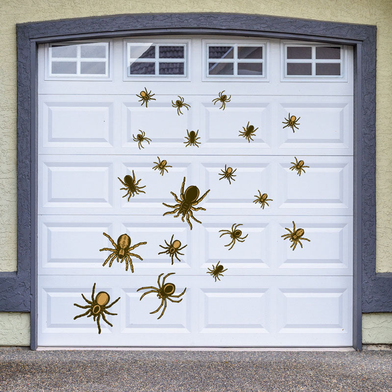 Halloween Bat and Spider Magnetic Decals