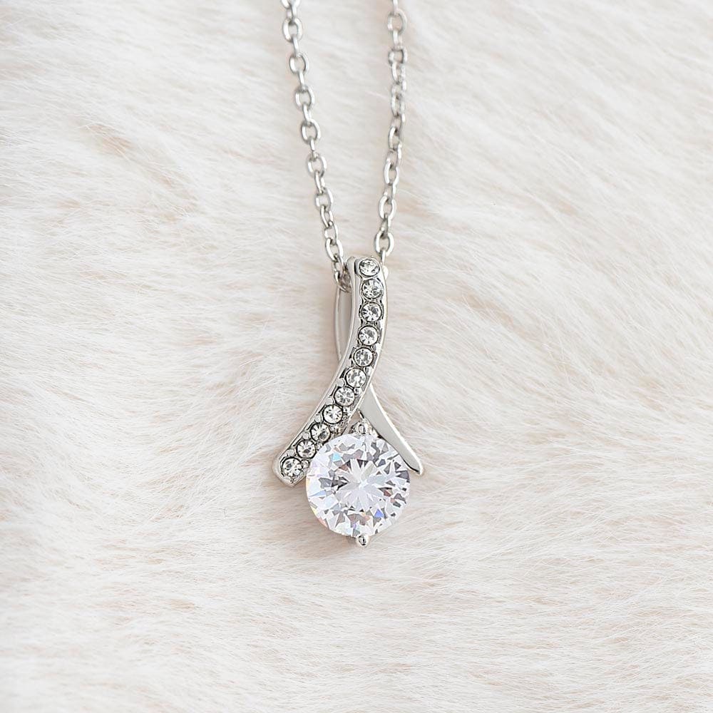 To My Girlfriend Necklace