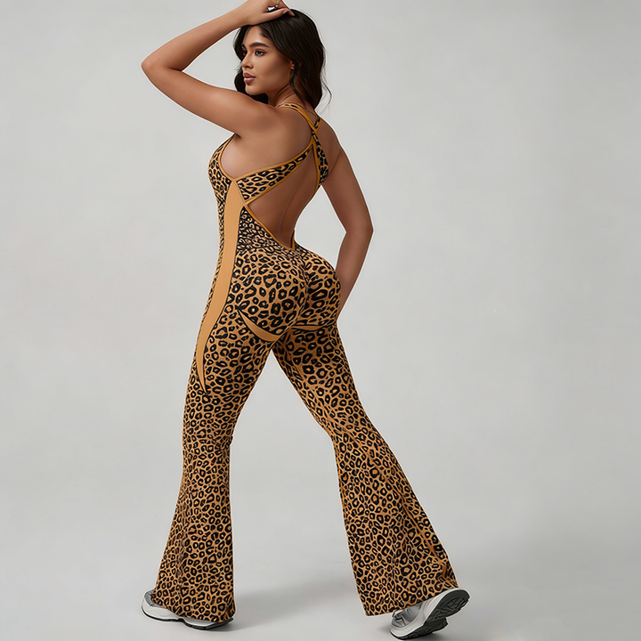 Braided Flare Quick-Drying Fitness Bodysuit