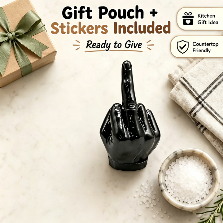Funny Middle‑Finger Hand‑Shaped Grinder