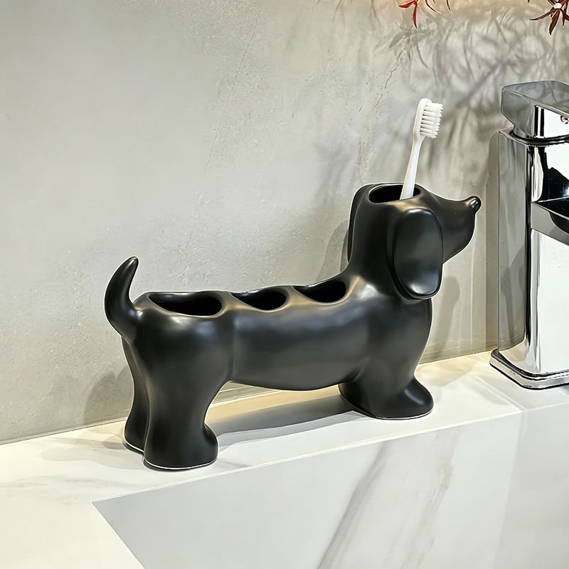 Creative Dachshund Toothbrush Holder