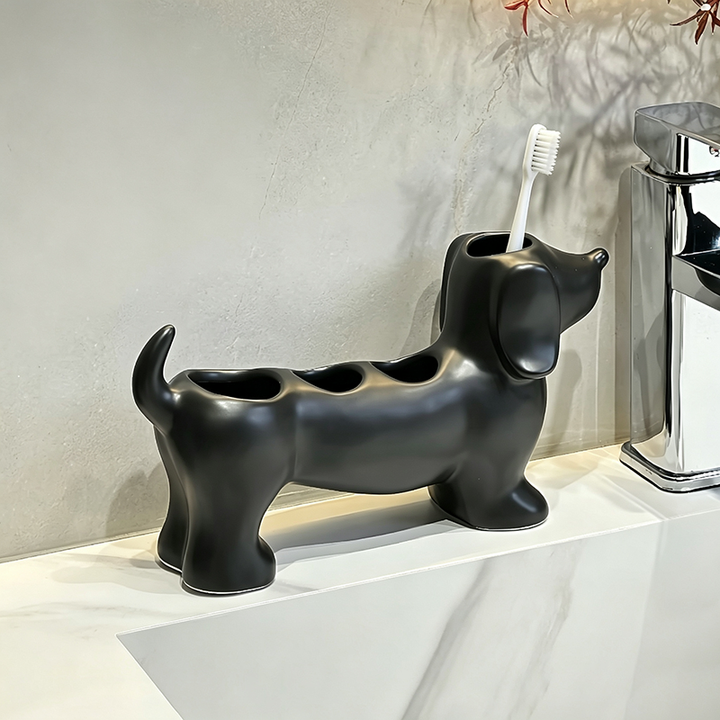 Creative Dachshund Toothbrush Holder
