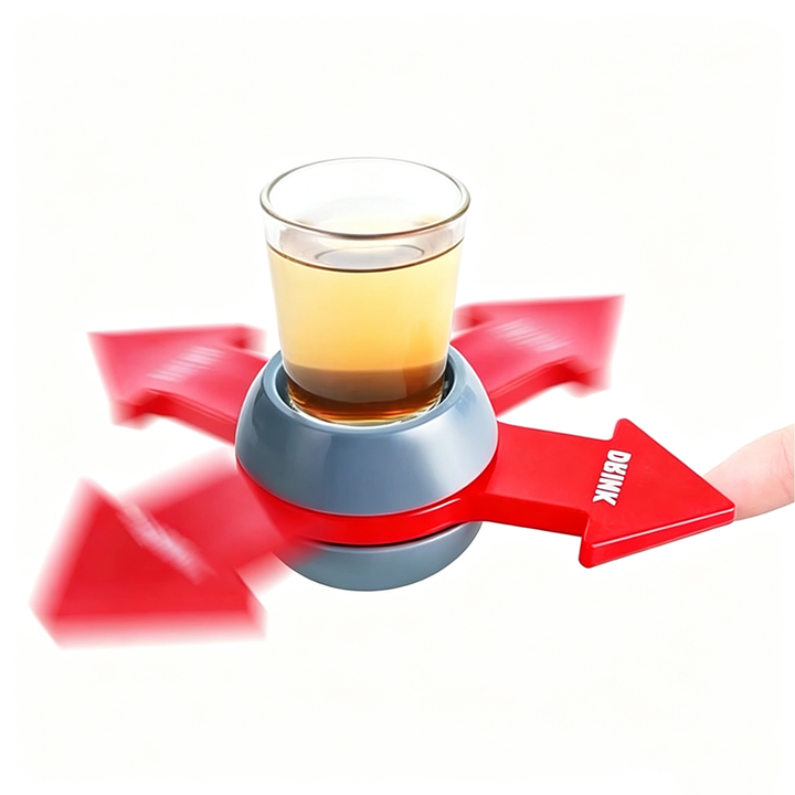 Creative Rotating Arrow Drinking Game Spinner