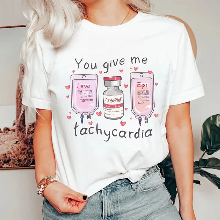You make my heart race T-shirt
