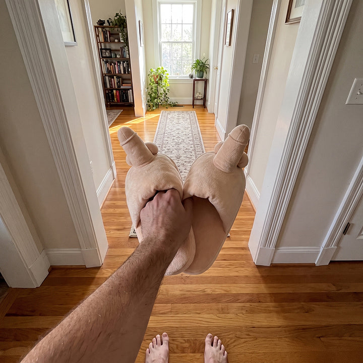 Quirky Novelty Plush Slippers