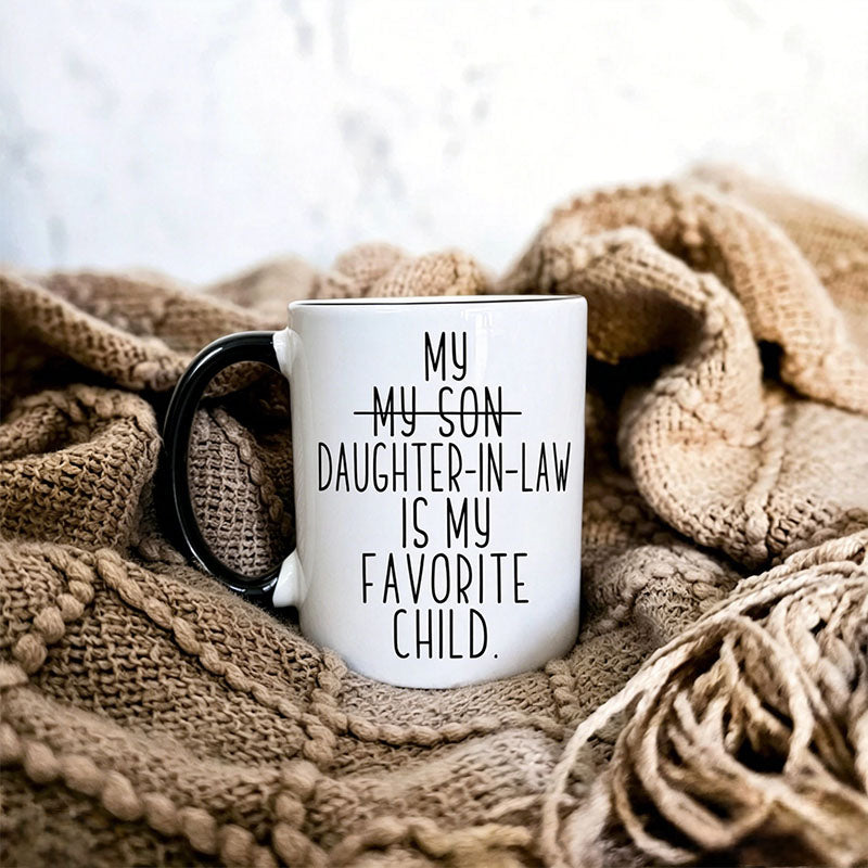 "Fun Daughter-in-Law" Coffee Mug — A Hilarious Gift for Your Mother-in-Law and Parents
