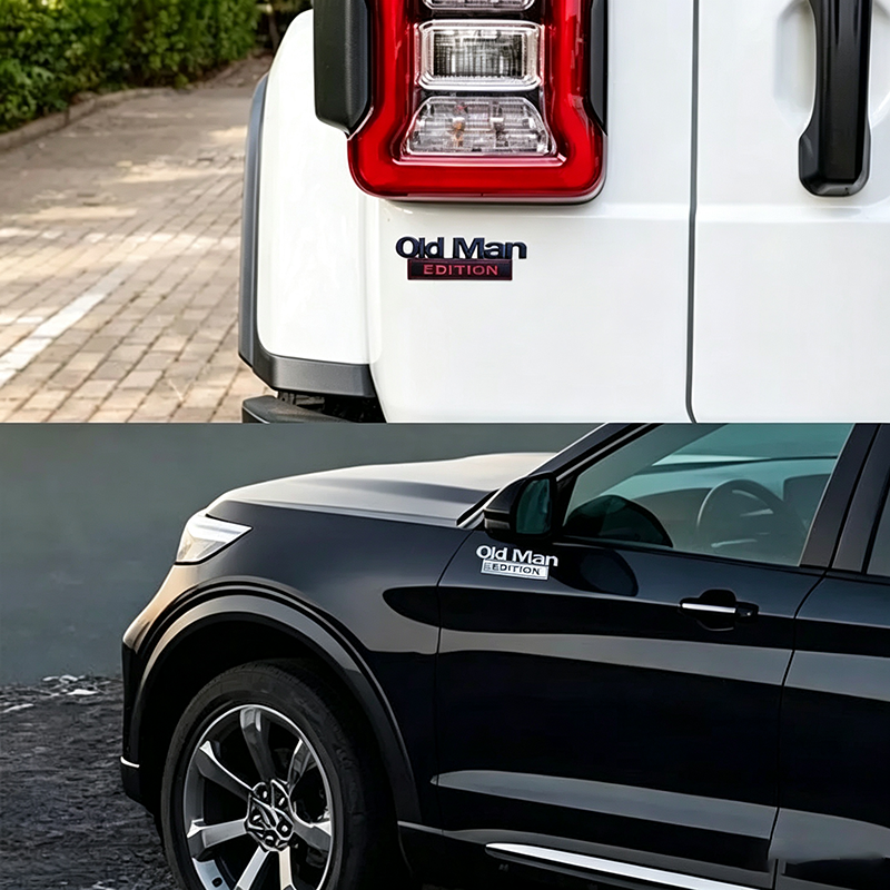 Car Fender 3D Sticker Emblem