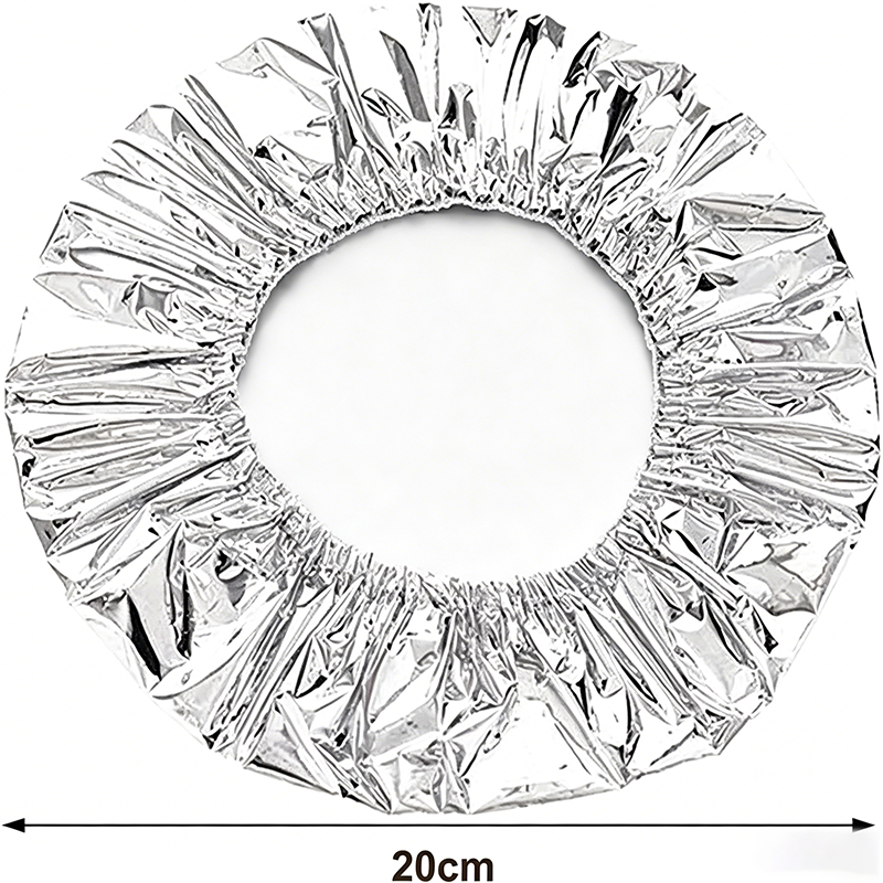 Reusable aluminum foil food covers