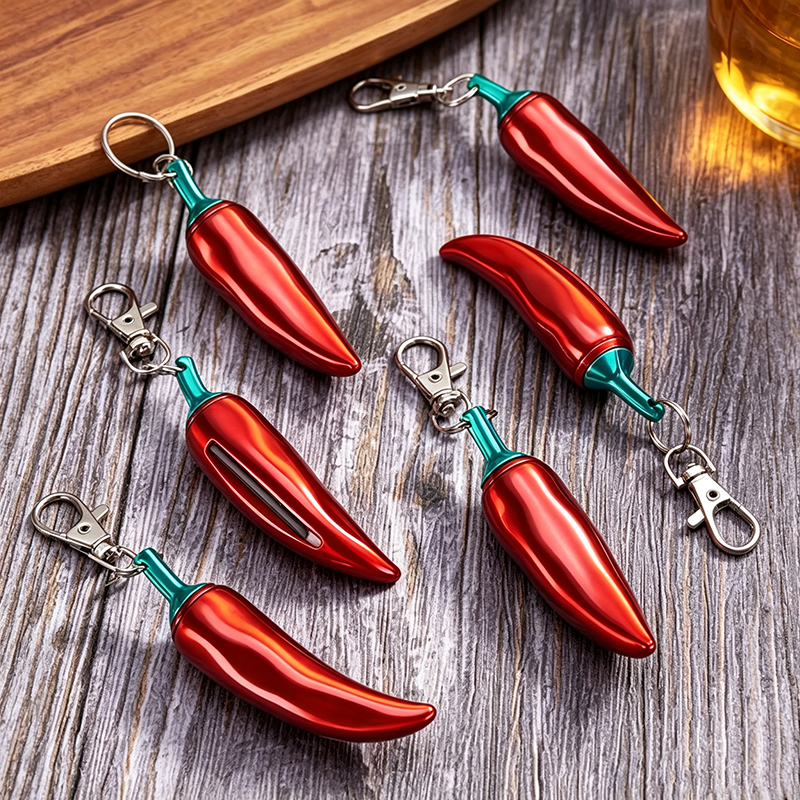 Red Chili Matchstick Keychain