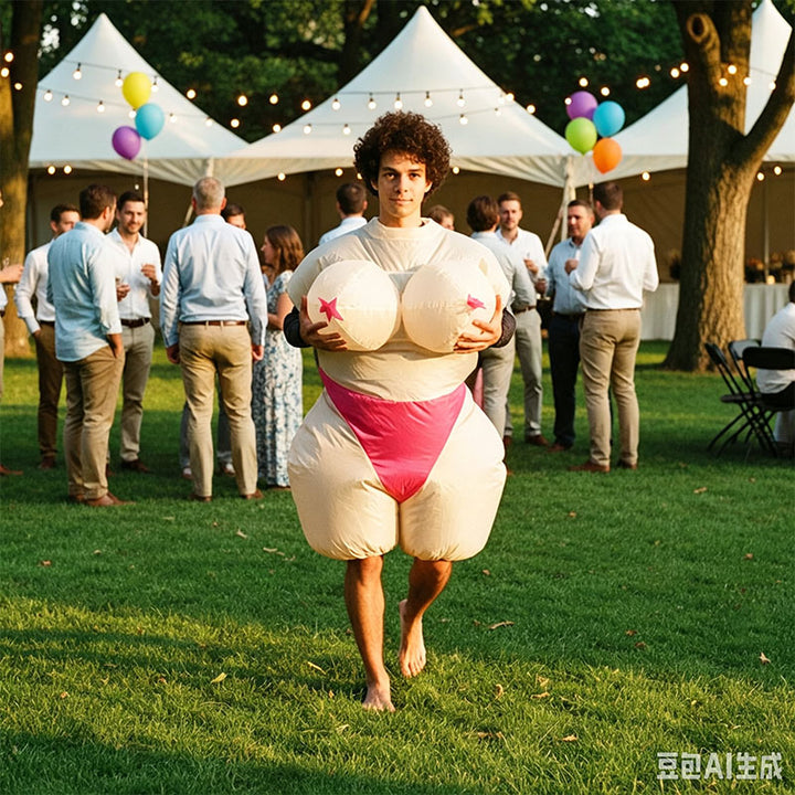 Quirky Inflatable Bird Costume