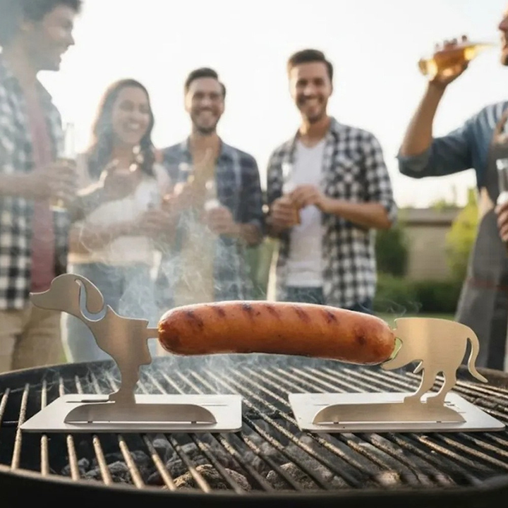 Picnic Party Hot Dog Grilling Holder