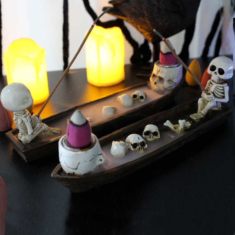 Skull Aromatherapy Fishing Boat