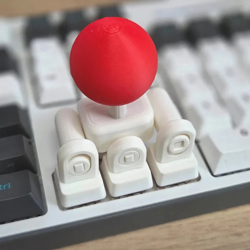 3D Printed Keyboard Joystick 4-Way Directional Key Mod for Mechanical Keyboards