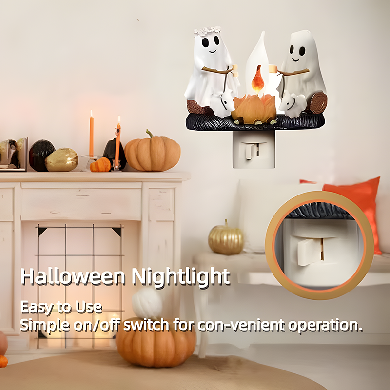 Ghost Campfire Night Light
