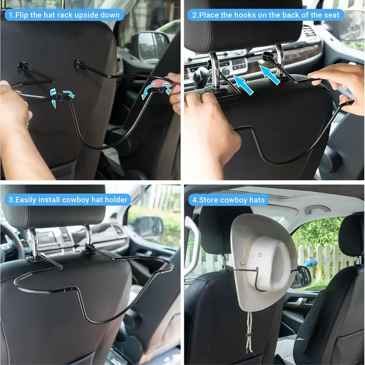 Cowboy Hat Holder for SUV and Car