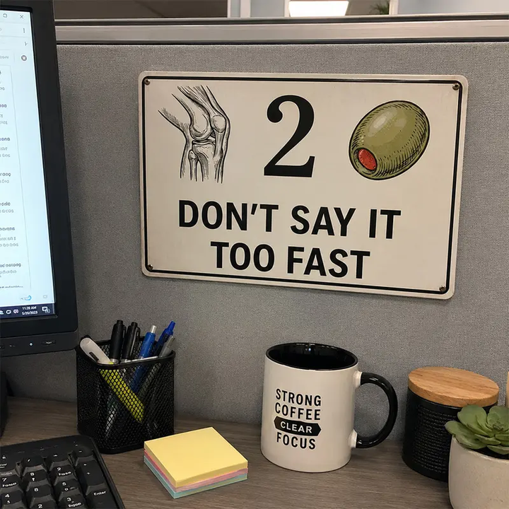 Fun and Humorous Metal Signs
