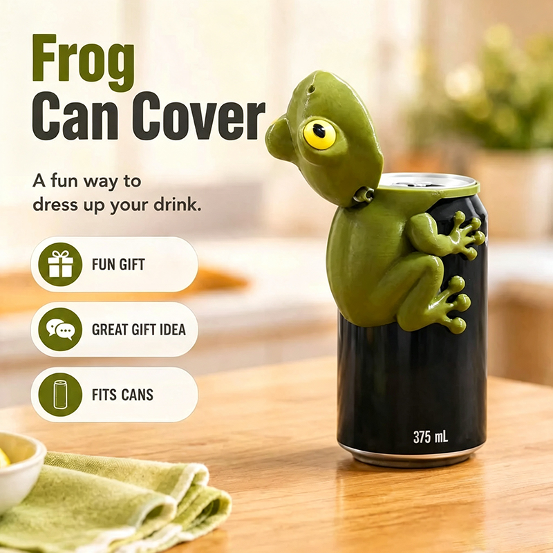 Fun Animal-Shaped Can Lids