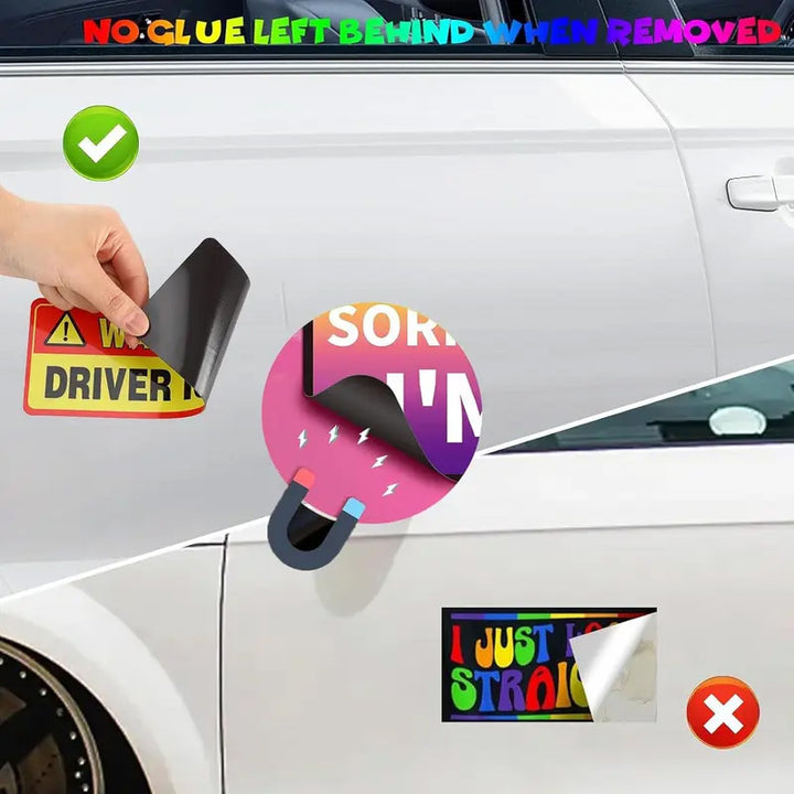Reusable Fun Car Magnets