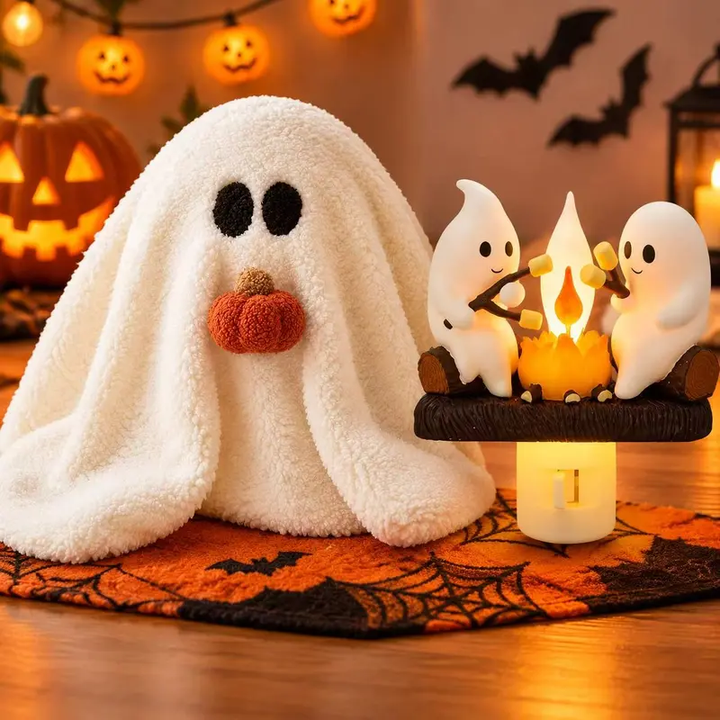 Ghost Campfire Night Light