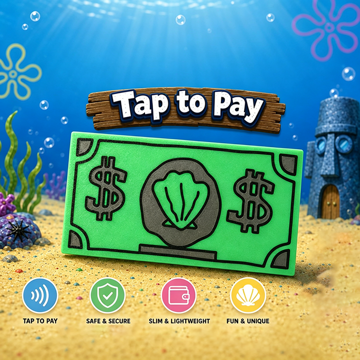 Contact-based payment using 3D-printed coins