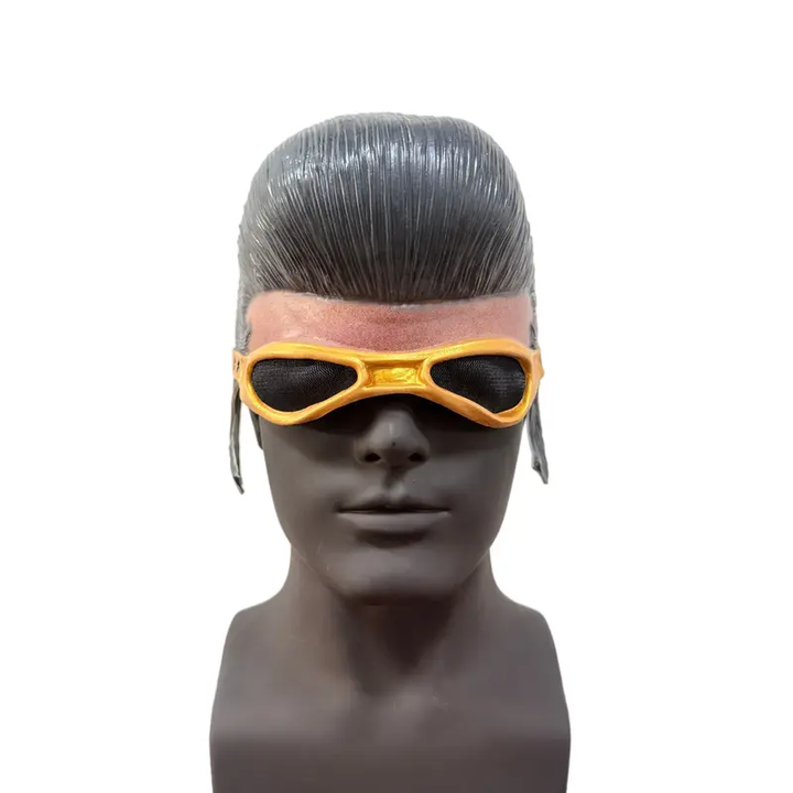 Retro Elvis-style half-face mask