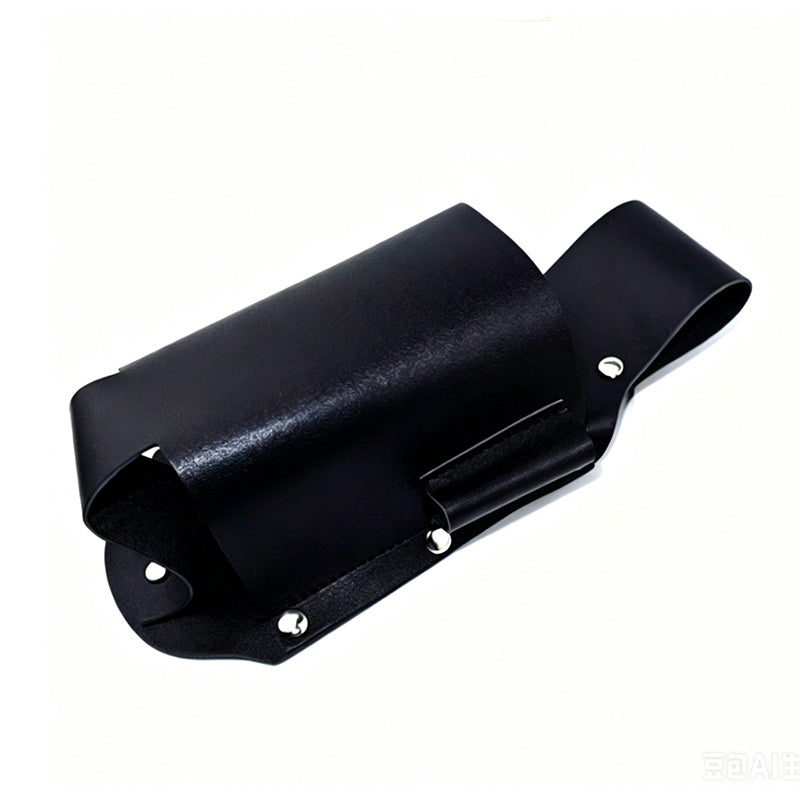 Beer waist hanging storage leather case