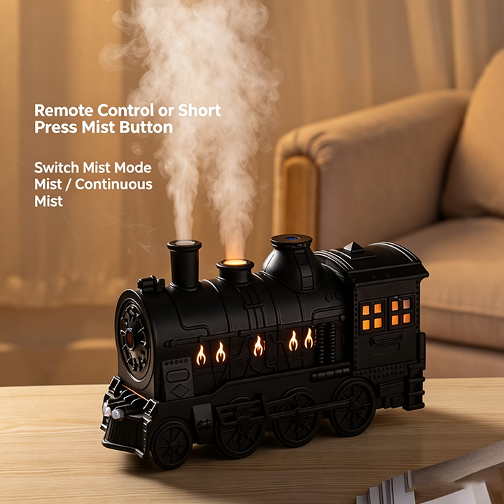 Retro Train Ultrasonic Air Humidifier