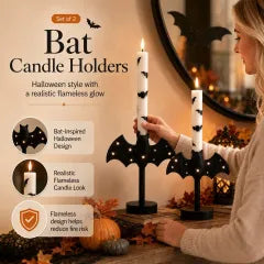 Flameless Bat Candle Holder
