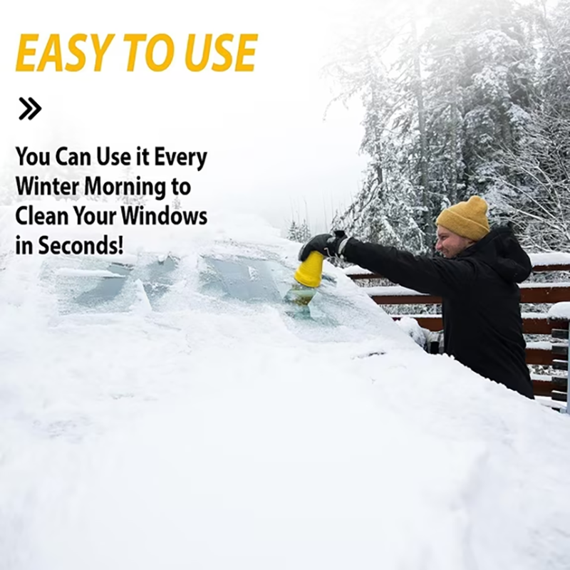 Electric Car Snow Remover