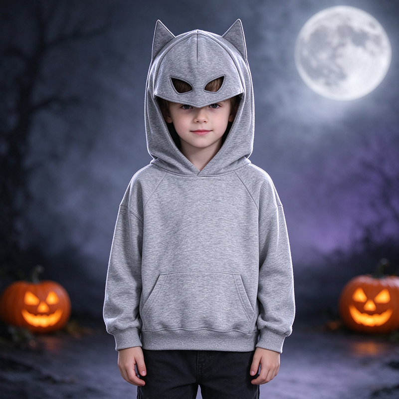 Kids Monster Mask Hoodie