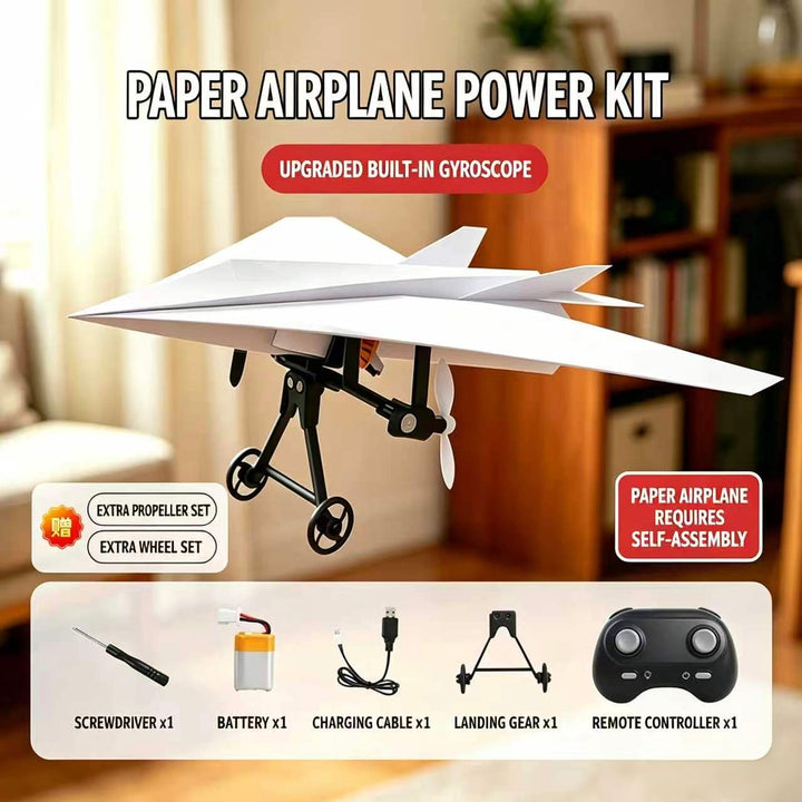 Electric paper airplane power kit