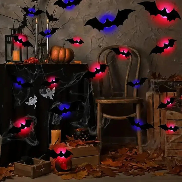 3D Bat-Shaped LED Decorative Light