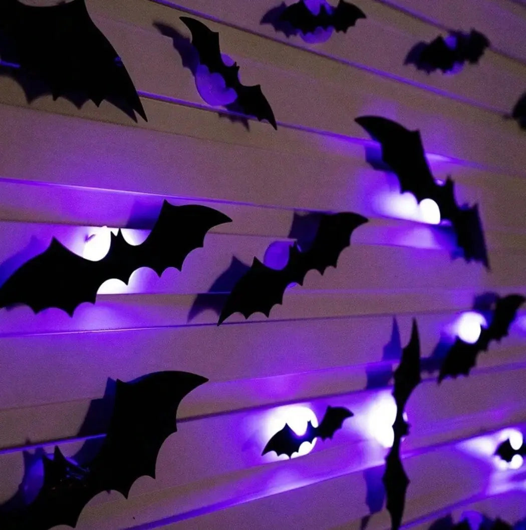 3D Bat-Shaped LED Decorative Light