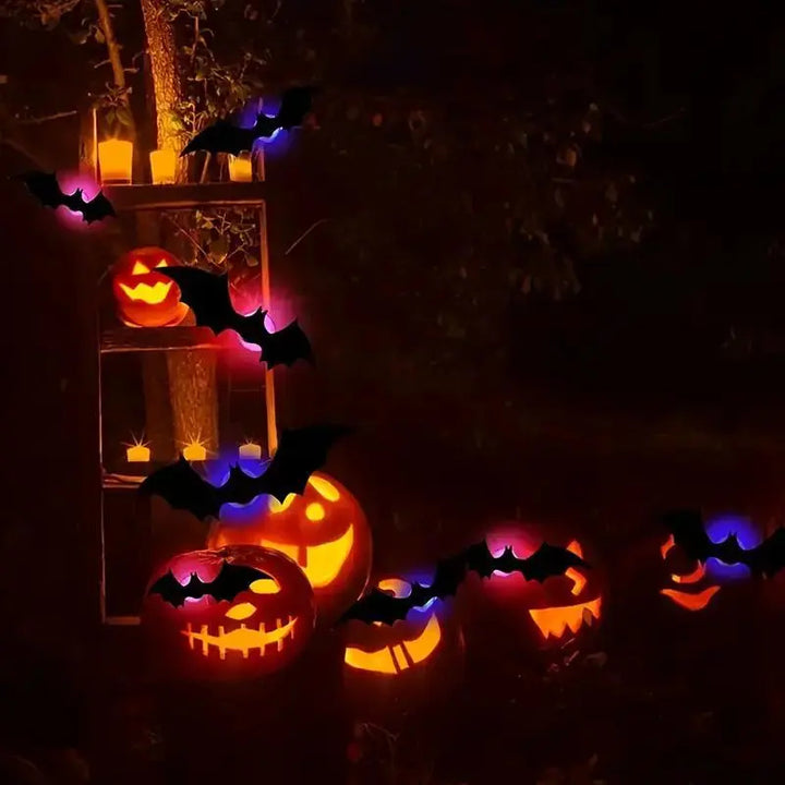 3D Bat-Shaped LED Decorative Light