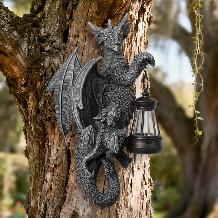 Flying Dragon Solar Wall-Mounted Garden Light