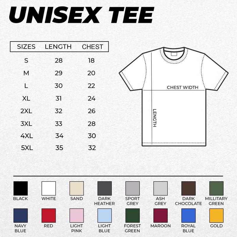 Printed casual unisex crew neck short-sleeved shirt