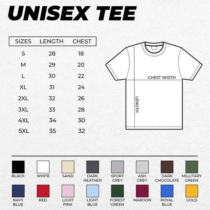 Printed casual unisex crew neck short-sleeved shirt