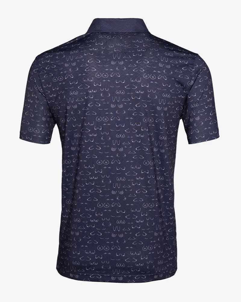 Midnight Cool Golf Polo Shirt