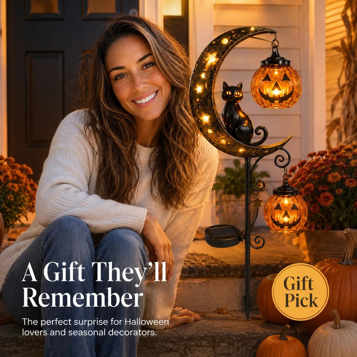 Halloween Pumpkin Moon Lamp