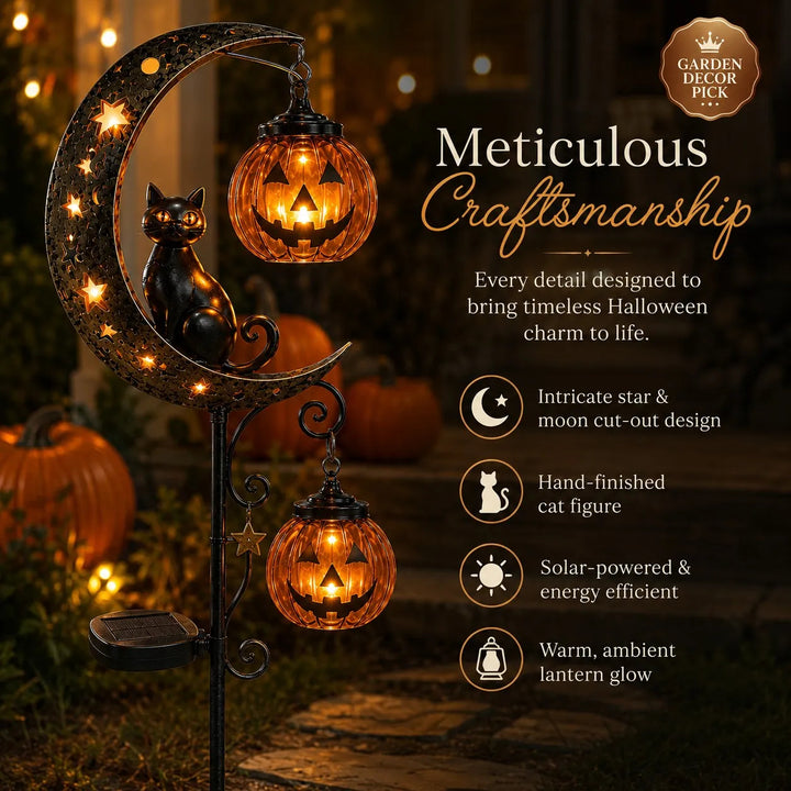 Halloween Pumpkin Moon Lamp