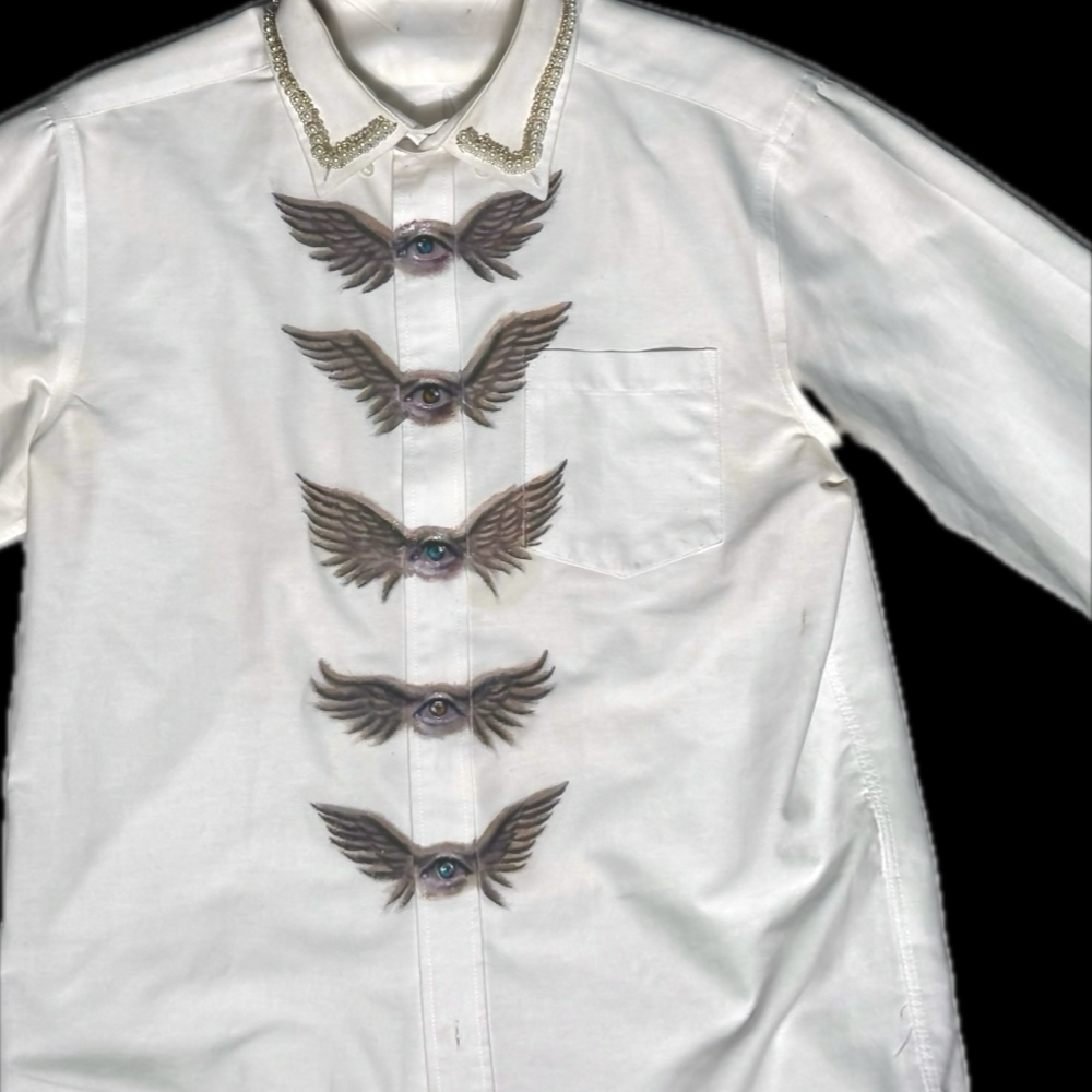 "Eye Button" - shirt