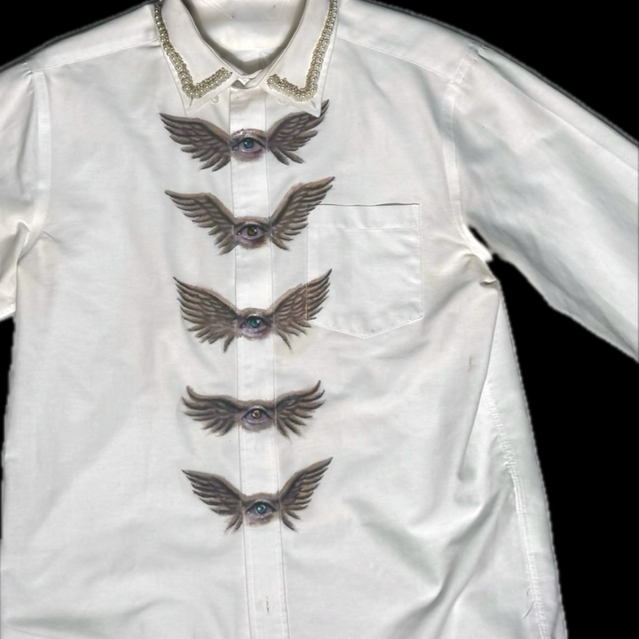 "Eye Button" - shirt