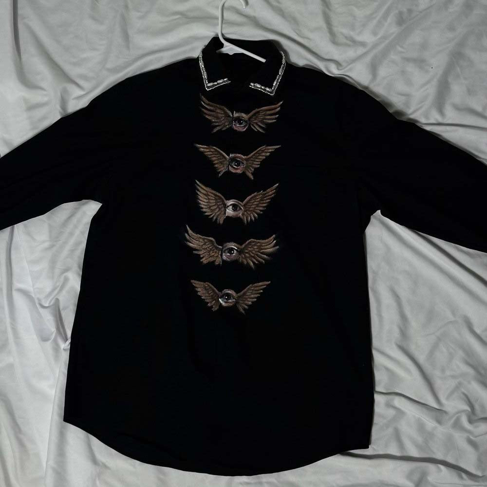 "Eye Button" - shirt