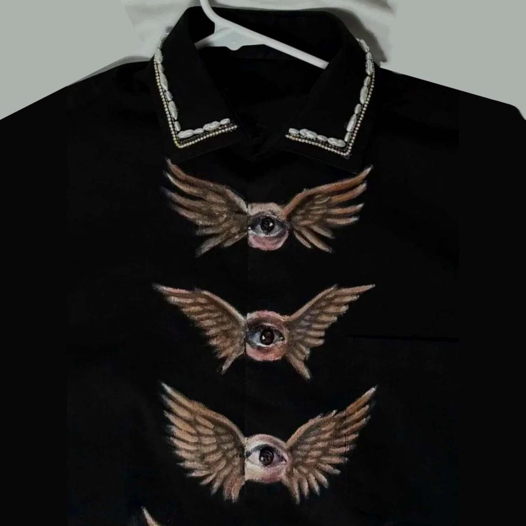 "Eye Button" - shirt